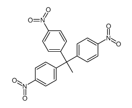 1-[1,1-bis(4-nitrophenyl)ethyl]-4-nitrobenzene Structure
