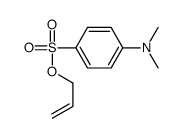 prop-2-enyl 4-(dimethylamino)benzenesulfonate结构式