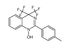 2-p-tolyl-4,4-bis-trifluoromethyl-4H-quinazolin-1-ol Structure
