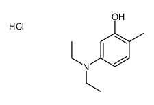 5-(diethylamino)-2-methylphenol,hydrochloride结构式