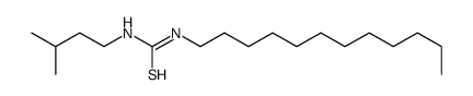 1-dodecyl-3-(3-methylbutyl)thiourea Structure