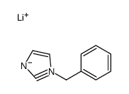 lithium,1-benzyl-2H-imidazol-2-ide结构式