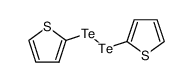 Bis(2-thienyl) pertelluride Structure