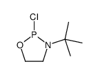 3-tert-butyl-2-chloro-1,3,2-oxazaphospholidine结构式