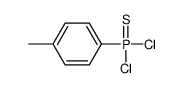 dichloro-(4-methylphenyl)-sulfanylidene-λ5-phosphane结构式