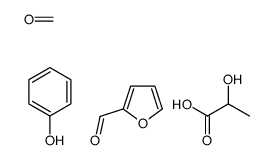formaldehyde,furan-2-carbaldehyde,2-hydroxypropanoic acid,phenol结构式