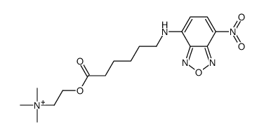 NBD-5-acylcholine Structure