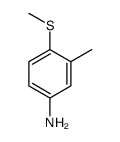 3-methyl-4-methylsulfanylaniline结构式