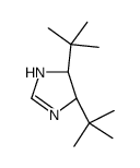 (4R,5R)-4,5-ditert-butyl-4,5-dihydro-1H-imidazole结构式