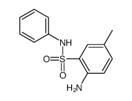 2-amino-5-methyl-N-phenylbenzenesulfonamide Structure