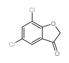 5,7-DICHLORO-BENZOFURAN-3-ONE structure
