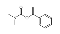 1-phenylvinyl N,N-dimethylcarbamate结构式