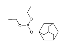 1-adamantyl diethyl phosphite Structure