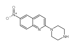6-硝基喹哌嗪丁二烯二酸结构式