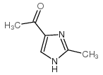 4-乙酰基-2-甲基咪唑结构式