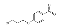 1-(3-氯丙氧基)-4-硝基苯结构式