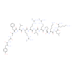 Dynorphin A (1-13) amide trifluoroacetate salt结构式