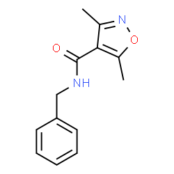 N-BENZYL-3,5-DIMETHYL-4-ISOXAZOLECARBOXAMIDE Structure