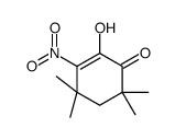 2-hydroxy-4,4,6,6-tetramethyl-3-nitrocyclohex-2-en-1-one Structure