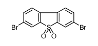 3,7-DIBROMODIBENZOTHIOPHENE DIOXIDE Structure