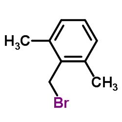 2-(溴甲基)-1,3-二甲基苯结构式