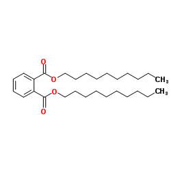 邻苯二甲酸二癸酯结构式