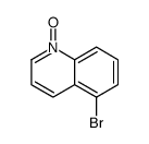 5-bromo-1-oxidoquinolin-1-ium Structure
