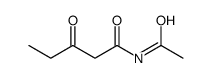 N-acetyl-3-oxopentanamide Structure