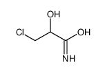Propanamide, 3-chloro-2-hydroxy- Structure