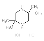 2,2,5,5-四甲基哌嗪二盐酸盐结构式