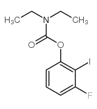 3-氟-2-碘苯酚 n,n-二氨基甲酸乙酯结构式