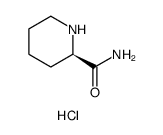 (R)-2-PIPERIDINECARBOXAMIDE HYDROCHLORIDE结构式