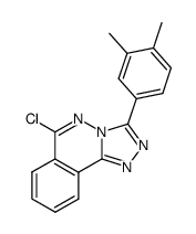 6-chloro-3-(3,4-dimethylphenyl)-[1,2,4]triazolo[3,4-a]phthalazine结构式