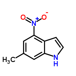 6-Methyl-4-nitro-1H-indole Structure