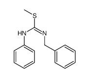 methyl N'-benzyl-N-phenylcarbamimidothioate结构式