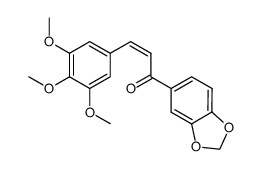 3,4-methylenedioxy-3',4'-,5'-trimethoxy chalcone Structure