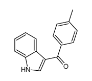 (1H-吲哚-3-基)-对甲苯-甲酮结构式