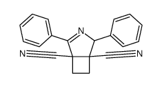 2,4-diphenyl-3-azabicyclo[3.2.0]hept-3-ene-1,5-dicarbonitrile结构式