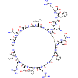 Atriopeptin II structure