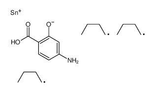tributylstannyl 4-amino-2-hydroxybenzoate Structure