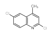 2,6-二氯-4-甲基喹啉结构式