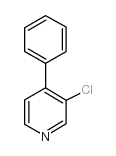 3-Chloro-4-phenylpyridine Structure