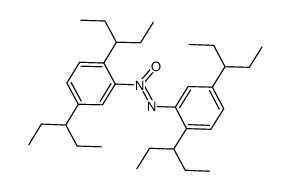 1,2-bis[2,5-di(pentan-3-yl)phenyl]diazene oxide结构式