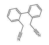 联苯-2,2-二乙腈结构式