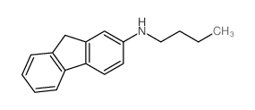 N-butyl-9H-fluoren-2-amine Structure