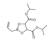 dipropan-2-yl 2-prop-2-enyl-1,3,2-dioxaborolane-4,5-dicarboxylate结构式