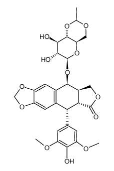 α-依托泊苷结构式