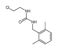 1-(2-chloroethyl)-3-[(2,6-dimethylphenyl)methyl]urea结构式
