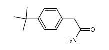(4-tert-butyl-phenyl)-acetic acid amide Structure