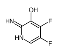 2-amino-4,5-difluoropyridin-3-ol Structure